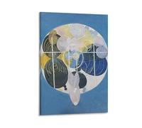 Hilma Af Klint The Large Figure Paintings, No. 5 Canvas Printing Famous Paintings, Wall Art Posters, Decorative Hanging Pictures Painting On Canvas Wall Art Poster Scroll Picture Print Walls Decor Hom