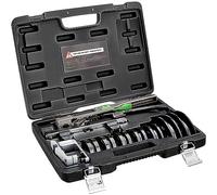 Hilmor Compact Bender Kit with Reverse Bending Attachment for 1/4" - 7/8" Tube and Pipe Bending, Black, CBKRB 1926598