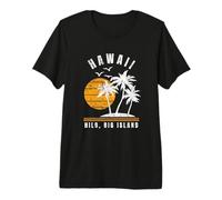Hilo Big Island Hawaii HI Beach Vacation Souvenir Premium T-Shirt