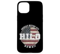 Hilo Hawaii, Vintage American flag Case for iPhone 15 Plus