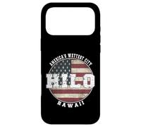 Hilo Hawaii, Vintage American flag Case for iPhone 17 Pro Max
