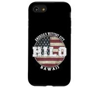 Hilo Hawaii, Vintage American flag Case for iPhone SE (2020) / 7/8