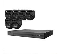 HILOOK 8MP CCTV 4K UHD DVR 8CH SYSTEM INDOOR OUTDOOR 6X VIVID HD CAMERAS 30M NIGHT VISION SECURITY CAMERA KIT UK (2TB HDD, GREY)