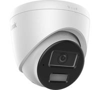 HiLook 8MP Turret Network Camera, Smart Hybrid Light, 2-Way Audio, 30m Night Vision, IP67 Waterproof, 2.8mm Lens