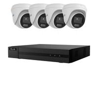 Hilook by Hikvision CCTV Camera System, 5MP IP Cameras with Colour Night Vision (from 2 to 4 Cameras), 4 Channel 8MP NVR, Pre-installed HDD (From 500GB to 10 TB) (4, 2 TB)