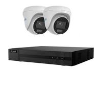 Hilook by Hikvision CCTV Camera System, 5MP IP Cameras with Colour Night Vision (from 2 to 4 Cameras), 4 Channel 8MP NVR, Pre-installed HDD (From 500GB to 10 TB) (2, 2 TB)