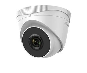 HiLook By Hikvision IPC-T240H 2.8mm Lens 4MP IP PoE Turret Network Camera With 30m Night Vision - White, IPC-T240H(2.8MM)