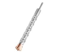 HILPATY SDS Plus Masonry Drill Bits 35 x 350mm Tungsten Carbide Cross Tip Rotary Hammer Drill bit for Masonry, Concrete, Brick Wall, Cement, Stone
