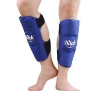 Hilph 2 Pcs Shin Splint Ice Pack, Reusable Calf Ice Pack Wrap for Leg Edema, Hot & Cold Gel Ice Packs Cold Compression Sleeve for Swelling, Tendonitis, Muscle Sprains, Bruise, Fatigue, Stiffness