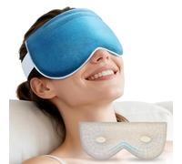 Hilph 3D Contoured Heated Eye Mask for Dry Eyes Microwave, Zero-Pressure Design Warm Compress for Eyes, Moist Heat Mask for Blepharitis & Stye, Chalazion, Eye Fatigue & Sinus Pressure