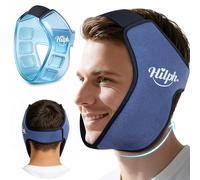 Hilph 3D Wisdom Teeth Ice Pack Head Wrap - 1 Hours Long-Lasting Jaw Ice Pack with Ice Grid Gel Design, Face Ice Pack for Oral Surgery Pain Relief, TMJ, Tooth Extraction & Teeth Removed