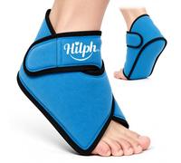 Hilph Foot Ice Pack Wrap for Plantar Fasciitis Relief, Heel Ice Pack | 30% Thicker Gel for Long-Lasting Cold, Adjustable Reusable Hot Cold Packs for Heel Spurs, Arch of Foot, Achilles Tendonitis