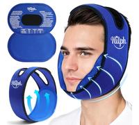 Hilph Jaw Ice Pack for Chin Head Jaw Injuries Anti-Slip, Face Ice Pack for Jaw with 2 Adjustable Gel Packs Cold Compress for Oral Surgery, Wisdom Teeth Extraction & Dental Implants, Tonsillectomy
