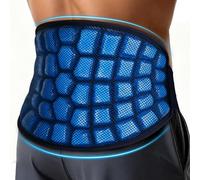 Hilph Large Ice Pack for Back Pain Relief - 2 Hours Long Lasting Back Ice Pack with Ice Grid Gel Design, Reusable Cold Pack for Lower Back, Sciatica, Lumbar, Coccyx, After Surgery Recovery