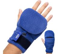 Hilph Microwave Heat Gloves, Microwaveable Heated Gloves for Osteoarthritis, Raynaud's Syndrome & Mouse Hand, Natural Moist Heat Gloves with Flap, Pack of 1