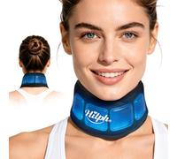 Hilph Neck Ice Pack for Surgery Recovery, Flexible Cervical Gel Ice Pack Cold Compress for Neck Pain Relief, Tonsillectomy, Sore Throat, Tonsil Stone Removal- Dark Black