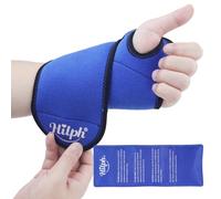 Hilph Wrist Ice Pack Wrap for Carpal Tunnel Relief, Reusable Gel Ice Pack Hand Support Brace for Sports Injuries, Hot & Cold Compress Therapy for Wrist Tendonitis Tenosynovitis, Rheumatoid Arthritis