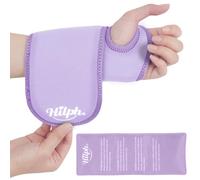 Hilph Wrist Ice Pack Wrap for Carpal Tunnel Relief, Reusable Hand Support Brace with Gel Pack Hot & Cold Therapy Ice Pack for Wrist Tendonitis Tenosynovitis, Rheumatoid Arthritis