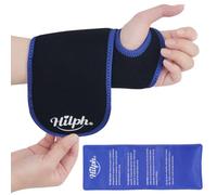 Hilph Wrist Ice Pack Wrap for Carpal Tunnel Relief, Reusable Hand Support Brace with Gel Pack Hot & Cold Therapy Ice Pack for Wrist Tendonitis Tenosynovitis, Rheumatoid Arthritis