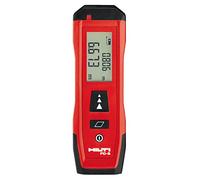 Hilti PD-S Laser Distance Meter, Easy-to-use Laser Measure for Distance and Area up to 60m, Batteries Included (2190182)