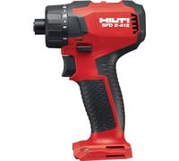 Hilti SFD 2-A12 Cordless Screwdriver, Subcompact (127 mm Long), Lightweight (0.666kg), 1/4" Hex Drill Driver, 1600 RPM, 34Nm Torque, Brushless, 12V, Bare Tool (2200056)