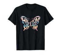 Hilton Head Butterfly - South Carolina Beach City Word Art T-Shirt