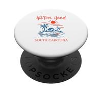 Hilton Head Island South Carolina Vacation Travel Souvenir PopSockets Adhesive PopGrip