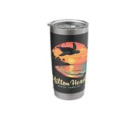 Hilton Head South Carolina Sunset Turtle Stainless Steel Insulated Tumbler