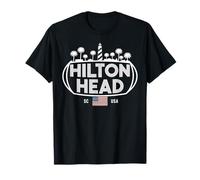 Hilton Head South Carolina Vintage Lighthouse Souvenir T-Shirt