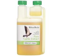 Hilton Herbs Garlic Juice 500 ml - Supports Digestive Health, Parasite Resistance, Natural, Human-Grade, Herbalist-Recommended (Code HJ8U)