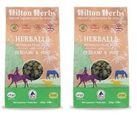 Hilton Herbs Herballs 100% Natural Horse Treats - No Added Sugar, Molasses-Free Horse Treats, Healthy Horse Treats (Pack of 2)
