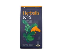 Hilton Herballs No. 2 Turmeric & Ginger All-Natural Horse Treats. Tasty Treats or Rewards for Horses and Ponies. No Additives or Fillers. Molasses-Free. 100% Natural Ingredients. 2kg Bag. Made in UK.