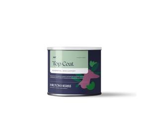 Hilton Herbs Top Coat Natural Dog Supplement. 100% Natural Ingredients. Healthy Skin and Shinny Coat. For Dogs with Itchy Skin, Sensitive to Allergens or Prone to Itching. 60 g