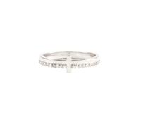 Hilufiet Christian Pray CZ Cross Rings Confirmation Gift Rings, Metal, No