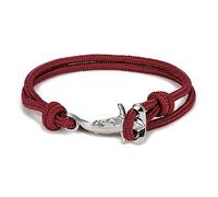 Hilufiet Hammerhead Sharks Bracelet Ocean Lovers Nautical Multilayer Wrapped Waterproof Rope Bracelet Couple Gift, [Adjustable], Metal, no gemstone