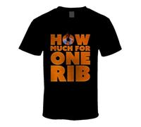 HILVSZXA I'm Gonna Git You Sucka How Much for One Rib T Shirt Black L