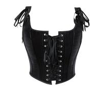 HilyBony Renaissance-Corset-Tops for Women Vintage Lace-Up Bustier Shapewear Overbust