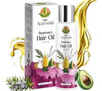 HIM Ayurveda Rosemary Hair Oil | Ayurvedic Hair Oil|Men & Women | Strengthens & Thickens Hair | SLS & Paraben Free | 100ml(pack of 1)