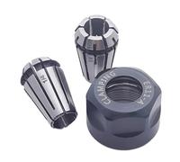 Him1my ER11 Spring Collet Nut Set - High Precision 1/4 Inch Collet for CNC Engraving Machine/Lathe Milling Tool