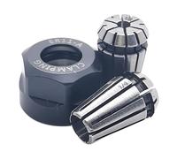 Him1my ER11 Spring Collet Nut Set - High Precision 1/8 Inch and 1/4 Inch for CNC Engraving Mechine/Lathe Milling Tool (1/4"+1/8" Collet Nut Set)