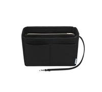 Himai Purse Organizer Insert, Bag Organizer, Bag in Bag, Perfect for Speedy Neverfull and More, 5 Size, Black, XL