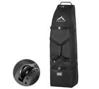 Himal Outdoors Soft-Sided Golf Travel Bag with Wheels- Heavy Duty 600D Polyester Oxford Wear-Resistant, Excellent Zipper Universal Size