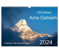 Himalaya Ama Dablam (Wandkalender 2024 DIN A3 quer), CALVENDO Monatskalender