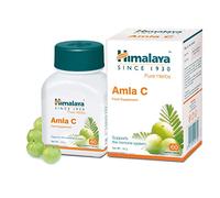Himalaya Amla C (Amalaki) - Promotes Immunity and contributes to Physical Well-Being, Natural Source of Vitamin C - Antioxidant Rich, 60 Veg Caps