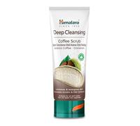 Himalaya Deep Cleansing Coffee Face Scrub with Coffee and Cinnamon for Gently Exfoliated and Purified Skin with Radiant, Oil-Free Glow, 75ml