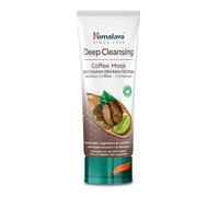 Himalaya Deep Cleansing Coffee Mask with Coffee and Cinnamon Unclogs Pores for Softer, Smoother and Brighter Skin, 75ml
