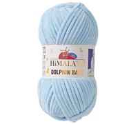 Himalaya Dolphin 2 Pack/Skeins Super Bulky Baby Yarn, Each 100 Gr/3.5 Oz, 120 Mt/132 Yd, Polyester 100%