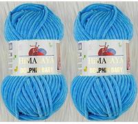 Himalaya Dolphin Baby Yarn Knitting Yarn 2 Skeins 264 Yards 2x100gram Super Bulky Baby Blanket Yarn (80326)