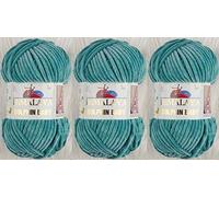 Himalaya Dolphin Baby Yarn Knitting Yarn 3 Skeins 395 Yards 3x100gram Super Bulky Baby Blanket Yarn (80354)