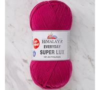 Himalaya Everyday Super Lux 100% Antipilling Acrylic Worsted-Aran Yarn 1 Skein 100 g 250 m, Yarn Weight 4- Medium, Color 13